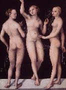 Lucas Cranach The Three Graces oil painting